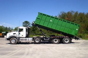 Rolloff Waste Disposal Bin Truck